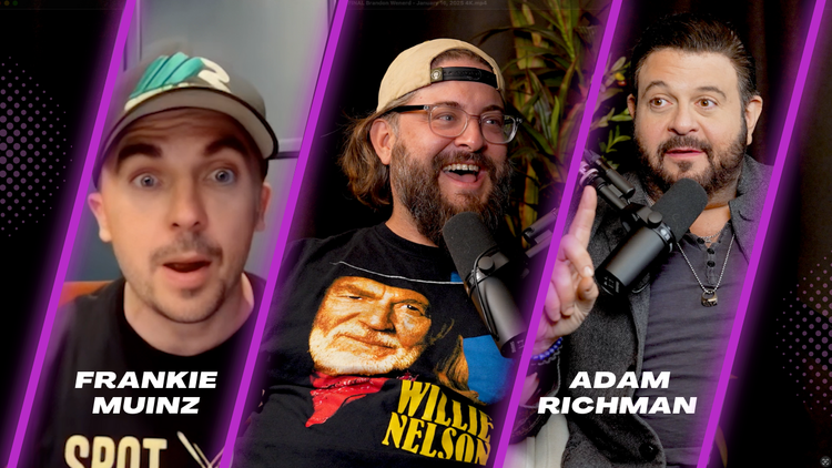 New Podcast Episodes with Adam Richman & Frankie Muniz